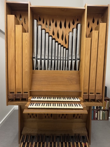 Brombaugh organ in Voxman Music Building
