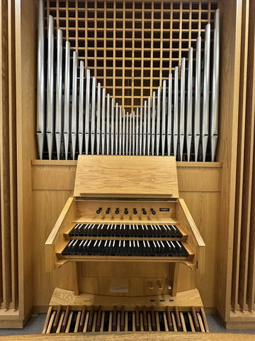 Casavant organ in Voxman music building